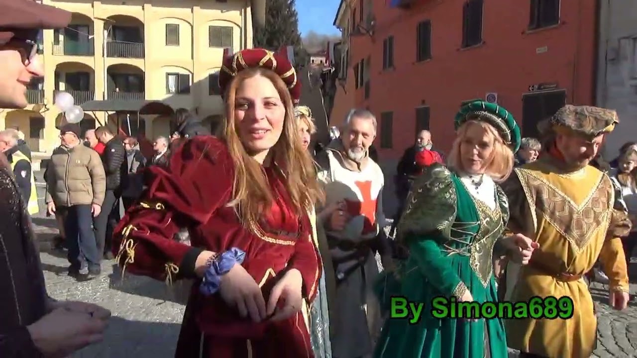 Carnevale Montalto Dora, 1a P., 1° giro, Bande, Gruppi Storici