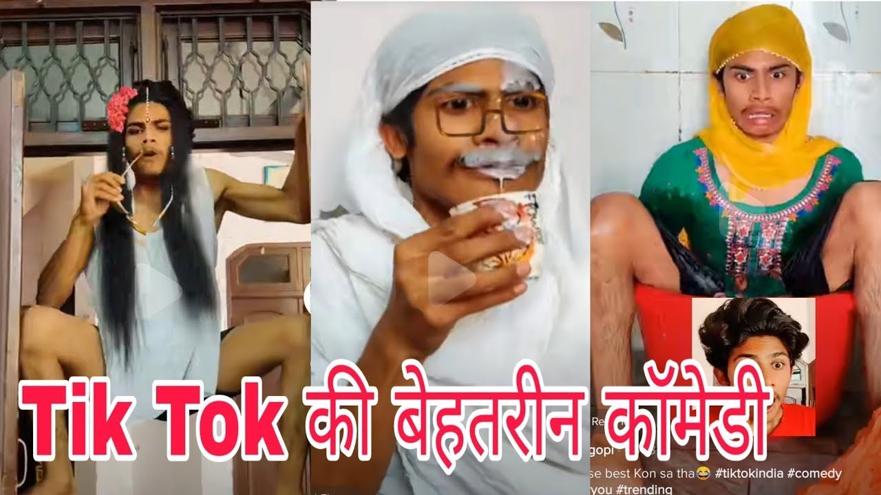 Gopi Indian Najlepszy komik Tik Tok Bardzo zabawne filmy