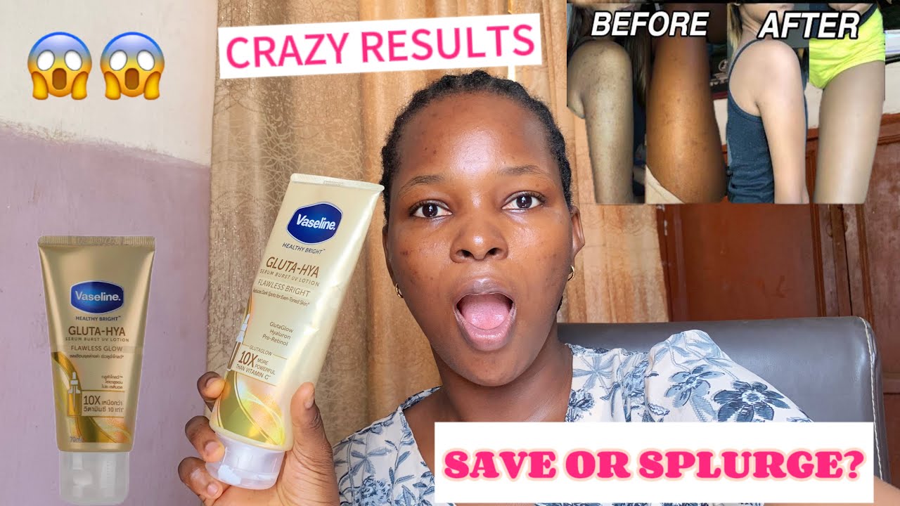 ОБЗОР ЛОСИНОЙ VASELINE GLUTHA HYA SERUM BURST UV 😱|Не пробуйте, не посмотрев это видео ✨