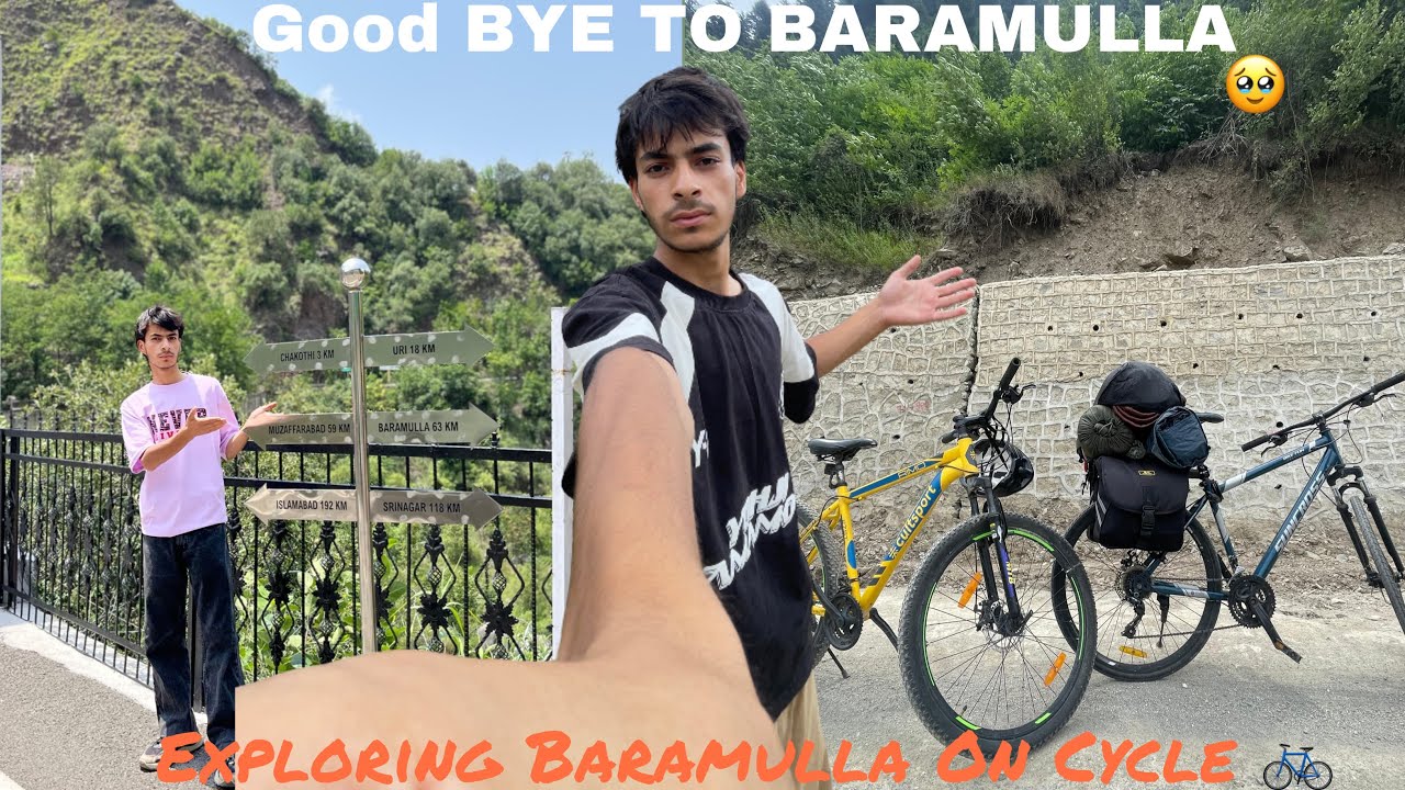 Emotional Goodbye To Baramulla 🥲 || Exploring Kashmir On Cycle 🚲