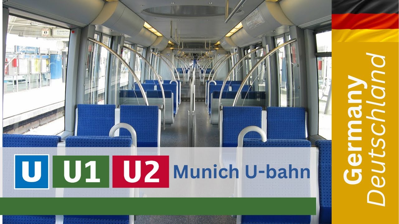 Munich U-Bahn, German / U-Bahn München - Lines U1 and U2