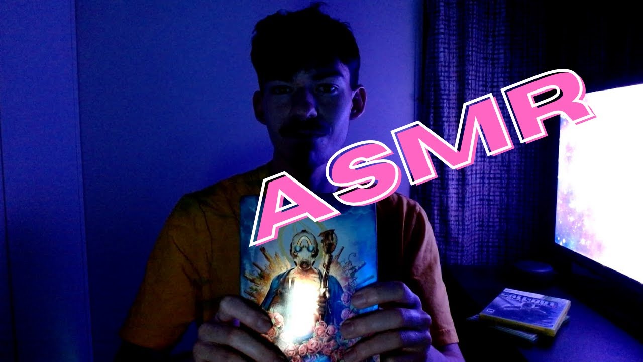 [ASMR] Video game case tapping