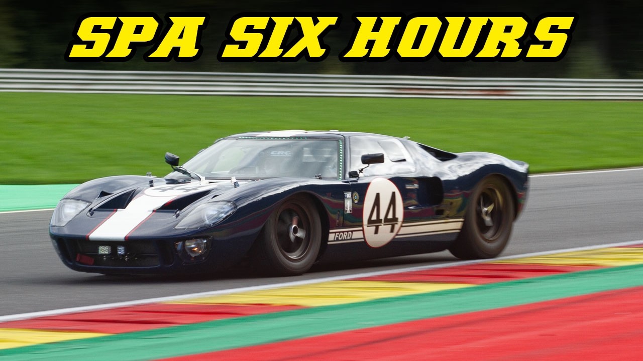 Spa Six Hours 2025 | Historic endurance Race | GT40, Cobra, 911, E-type, Elan, Mustang, ...