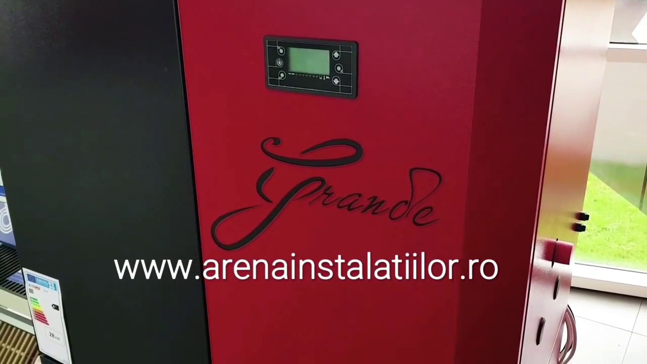 Centrala termica pe peleti Alfa Plam GRANDE 28 kw