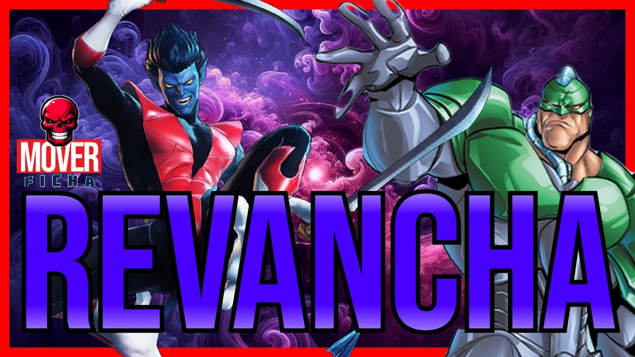😈🌫️REVANCHA contra UNUS🌫️😈 - 😀SEGUNDA PARTIDA con NIGHTCRAWLER😀 - Marvel Champions