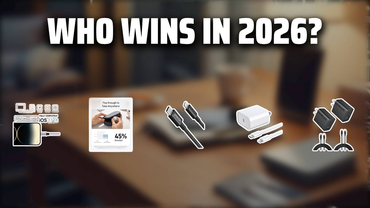 The Top 5 Best iPhone Fast Charger in 2026 - Must Watch Before Buying!