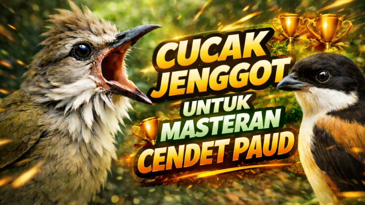 cucak jenggot jernih! Cucak Jenggot Tembakan Tajam & Beset Speed