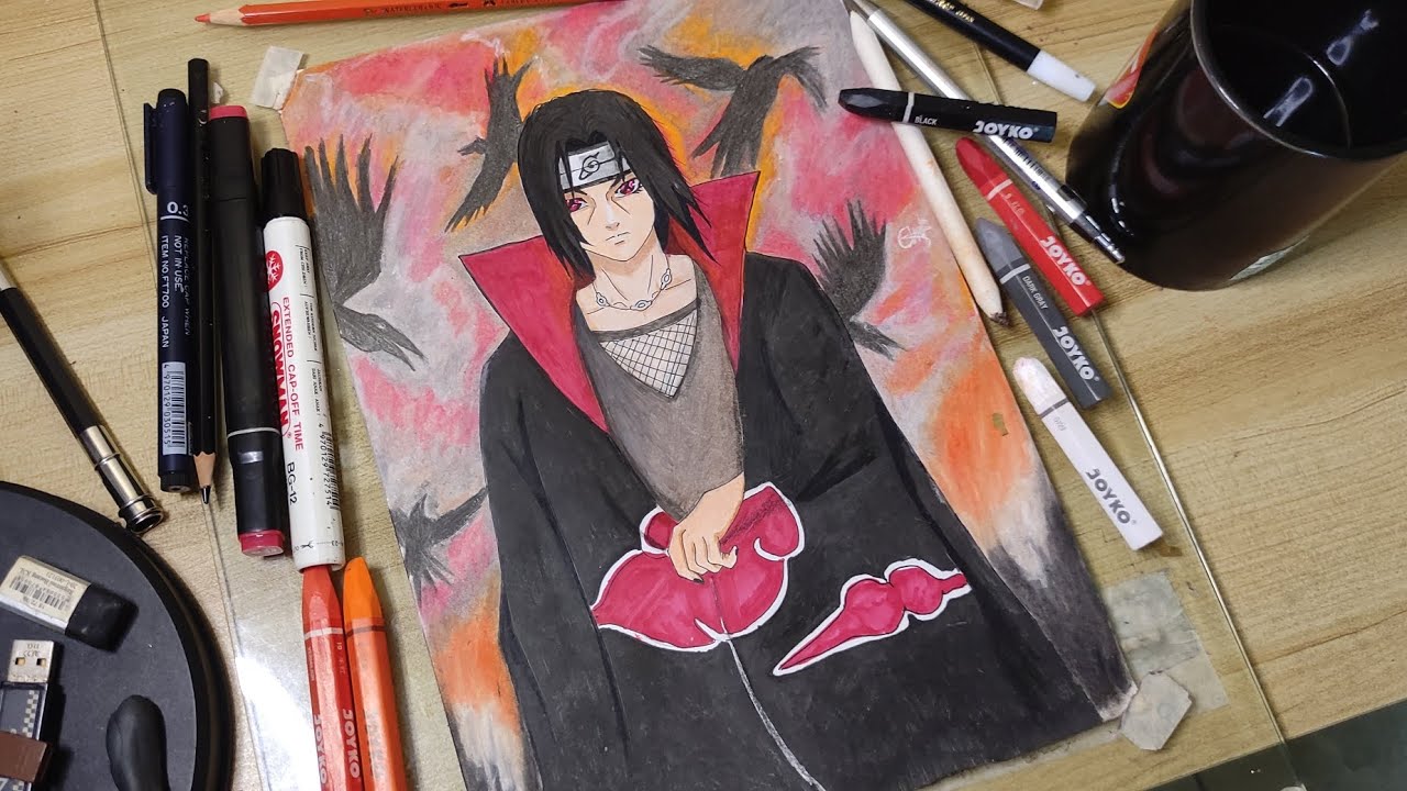 DRAWING ITACHI UCHIHA from Naruto Shippuden | @MasRey-dp1mv 
