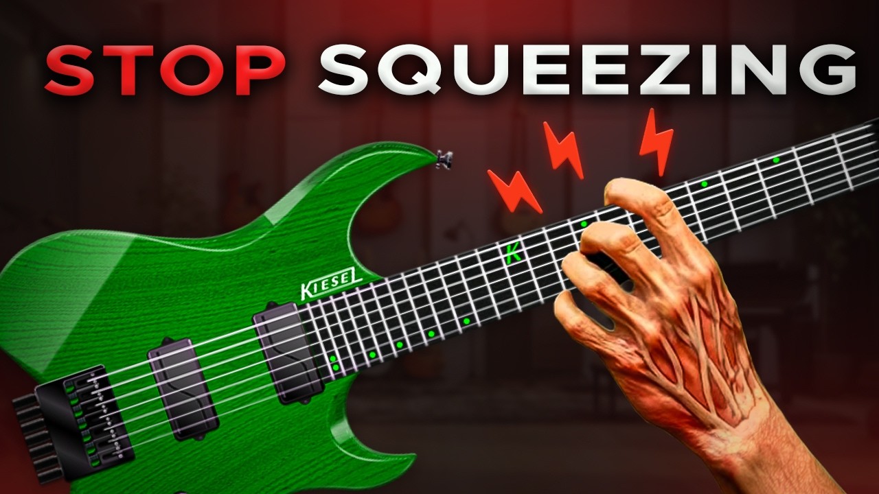 Дайте мне 10 минут, и я на 100% исправлю вашу проблему с защемлением струн в руке.