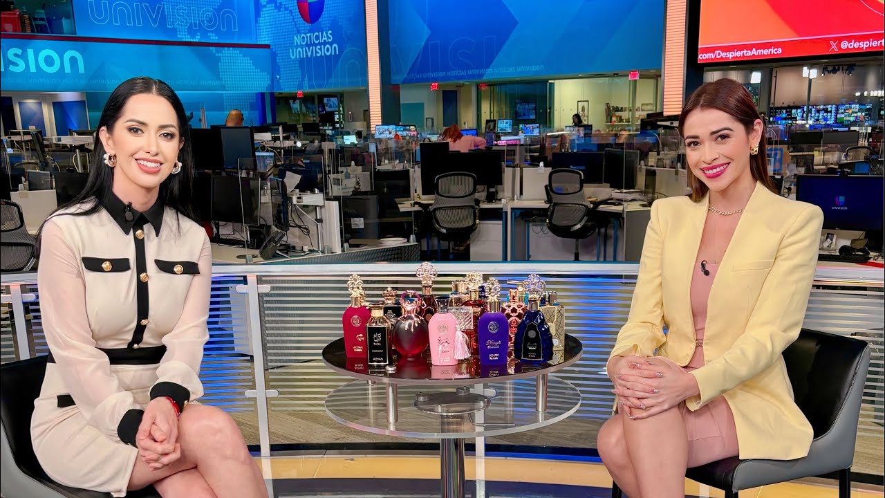 Entrevista en @univision con Paulina Sodi Perfumes árabes @ezenzia_oficial