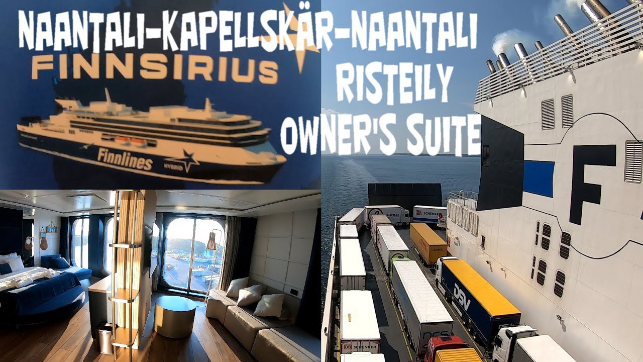 Finnlines Finnsirius risteily laivan kallein sviitti