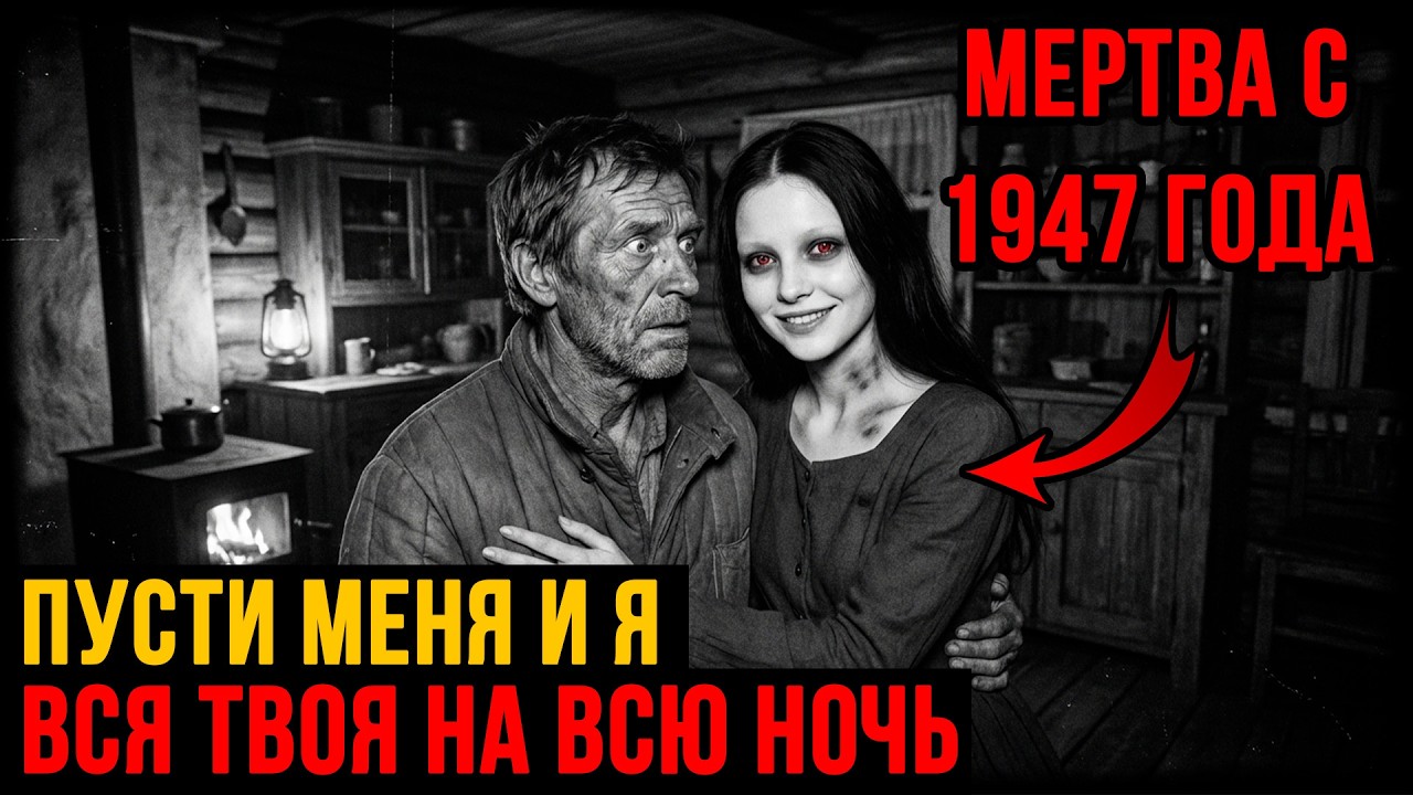 Сторож Пустил Домой Промокшую Красавицу, Но На Следующий День Нашёл Её МОГИЛУ Датой 1947 года...
