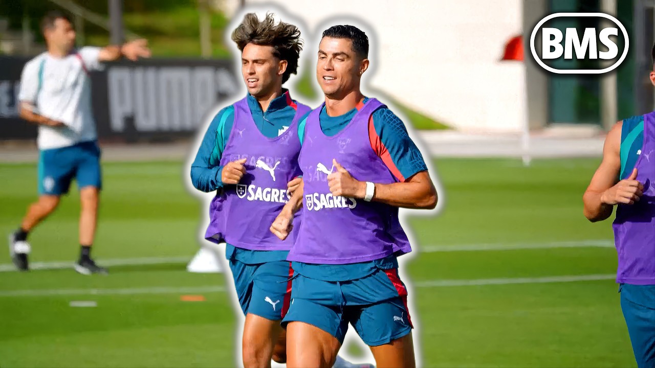RONALDO AND PORTUGAL GET TO WORK! 💪 Portugal World Cup training