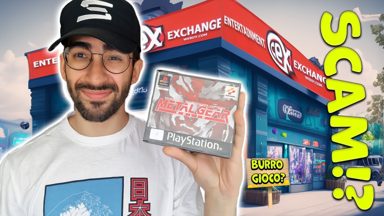 BURRO O SCAM?! VENDO i GIOCHI del MERCATINO al GAMESTOP INGLESE! CONVIENE?