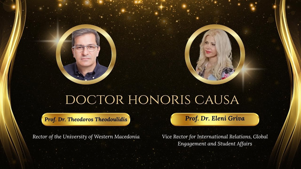 🎓 Ceremony of the Title “Doctor Honoris Causa”, “Eqrem Çabej” University of Gjirokastër