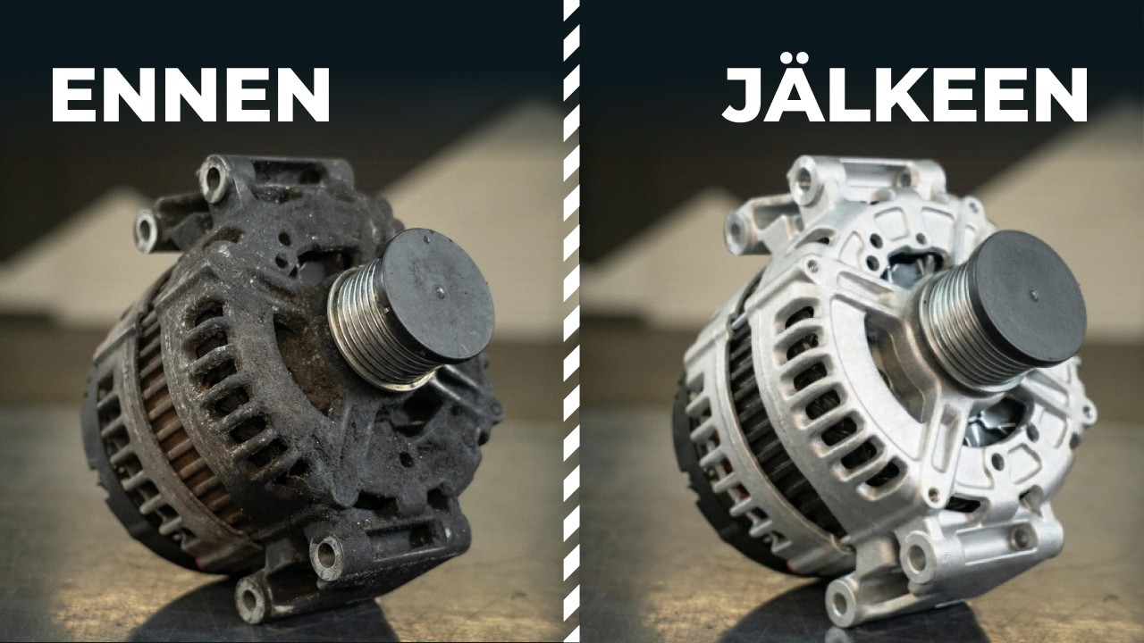 Mercedes-Benzin laturin kunnostus itse