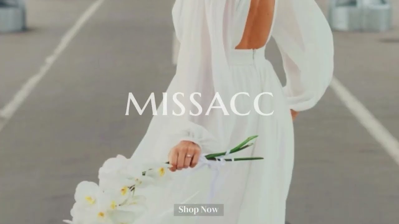 Less Is More 2023 Trendy Wedding Dresses Collection