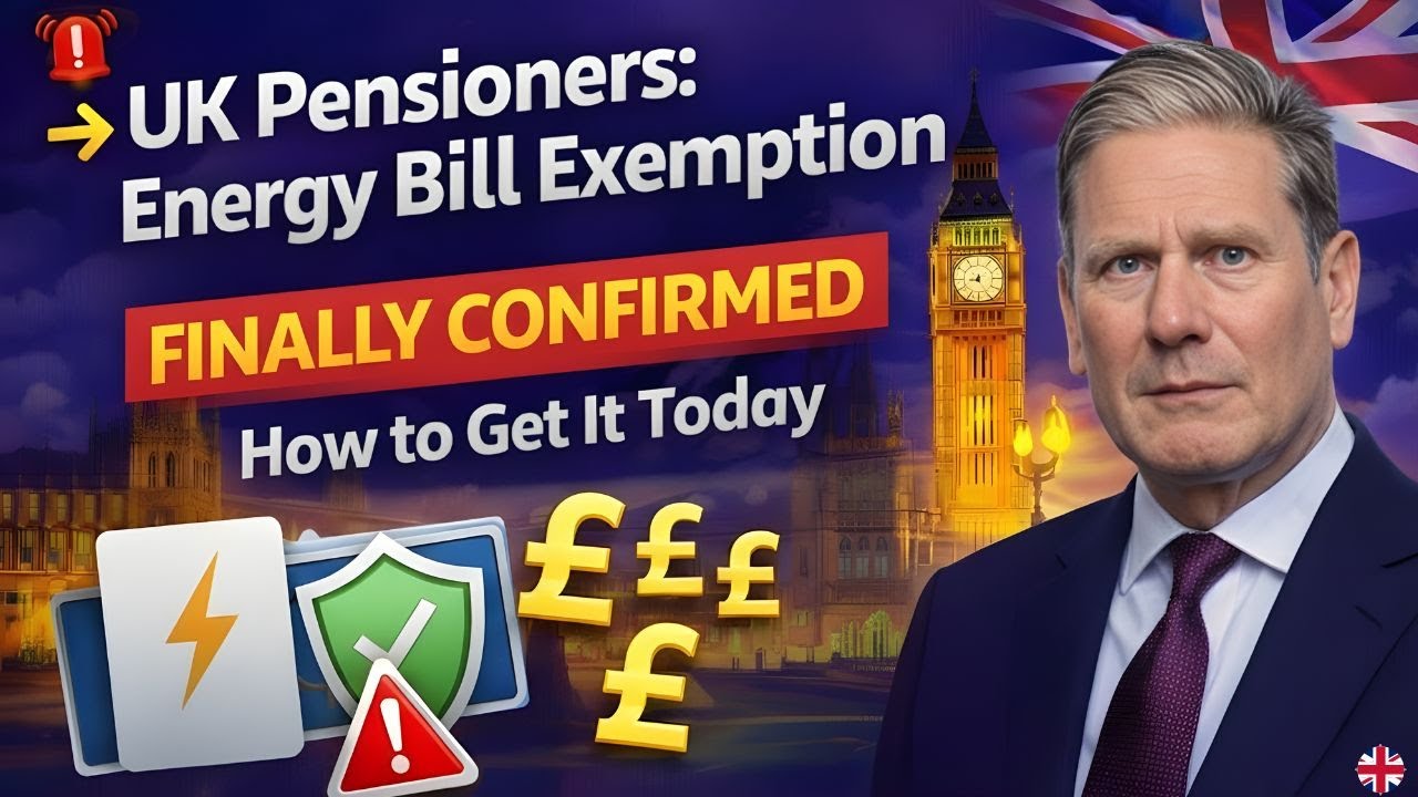 UK Pensioners: Energy Bill Exemption FINALLY CONFIRMED &mdash; How to Get It Today