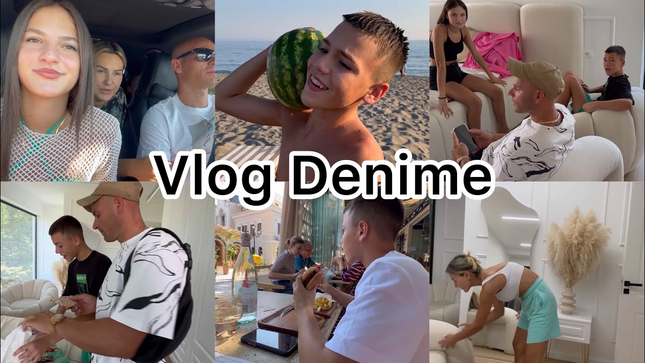 Shkojme ne plazh//Loja me denime//Kush do bostan 😅//Blerje per shtepin//Vlog//Dezi Lami