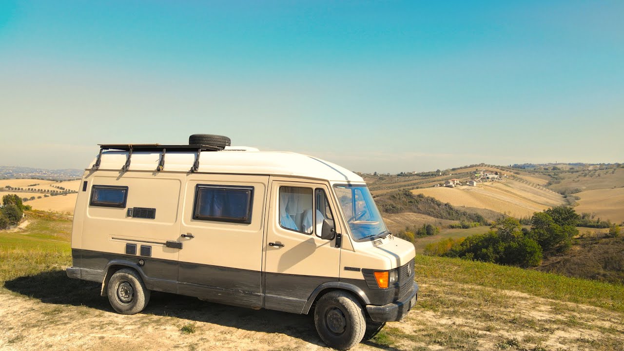 Adventure Campervan Mercedes Vario 307D - treasure hunting new toy!