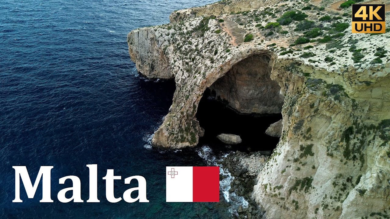Coasts, Malta | The Edge of Europe: Majestic Cliffs of Malta | 4K