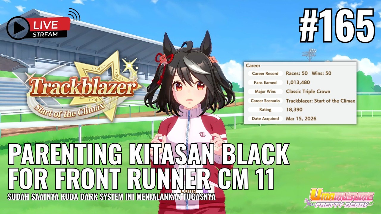 🔴 [LIVE] LIVE STREAM INI ISINYA CUMAN PARENTING KUDA DARK SYSTEM KITASAN | UMA MUSUME : PRETTY DERBY