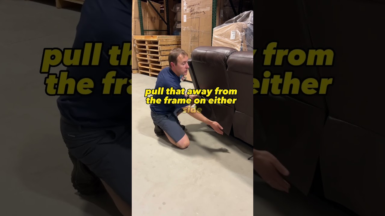 Кресла-реклайнеры с высокой спинкой создают стресс в день переезда. Посмотрите, как легко снять с...