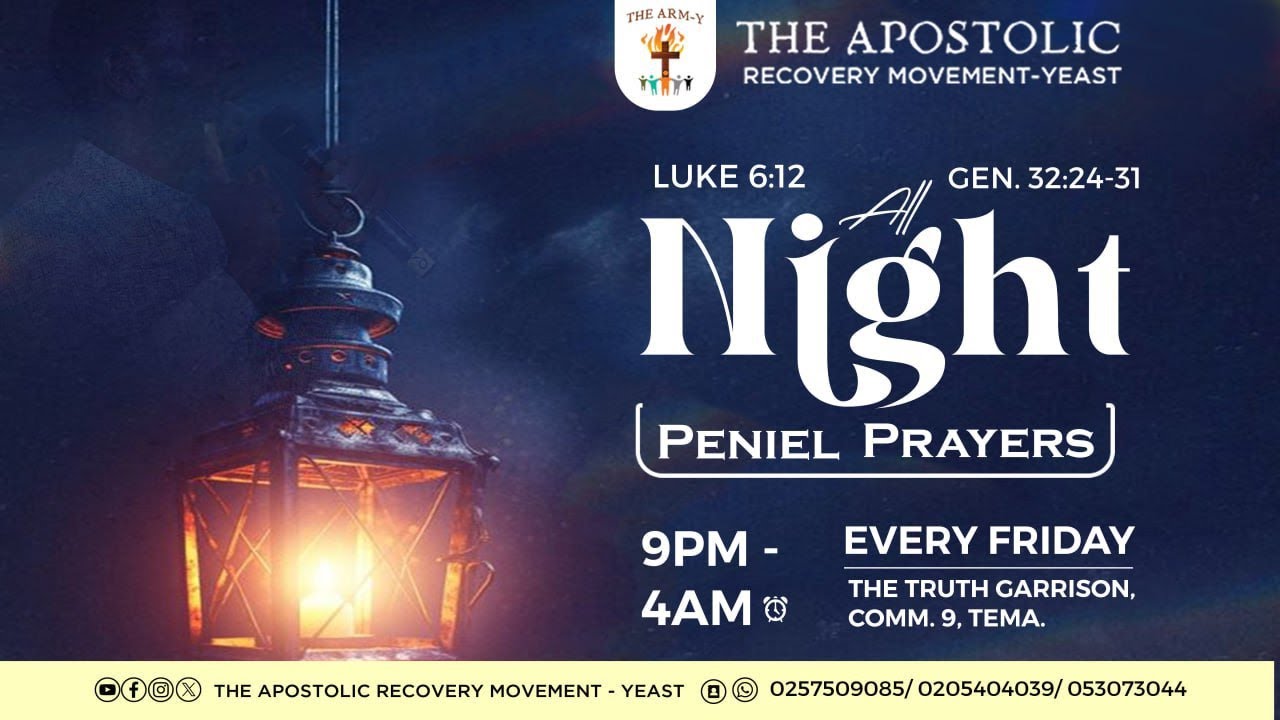 JOHN WESLEY II 7 HOURS ALL NIGHT OF PRAYERS II PENIEL PRAYERS WITH THE ARM-Y II 23RD JAN. 2026