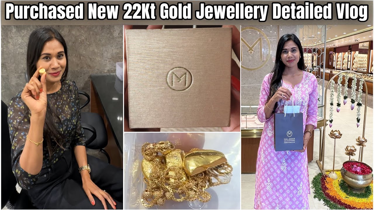 Malabar 22Kt Gold Jewellery Shopping🛍️| Gold Exchange In Malabar| My Gold Jewellery Collection 2025|