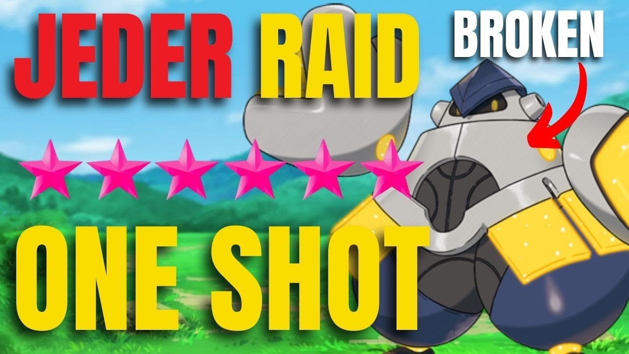 Der BESTE OP Build f&uuml;r 6 Sterne Raids Pokemon Karmesin & Purpur!