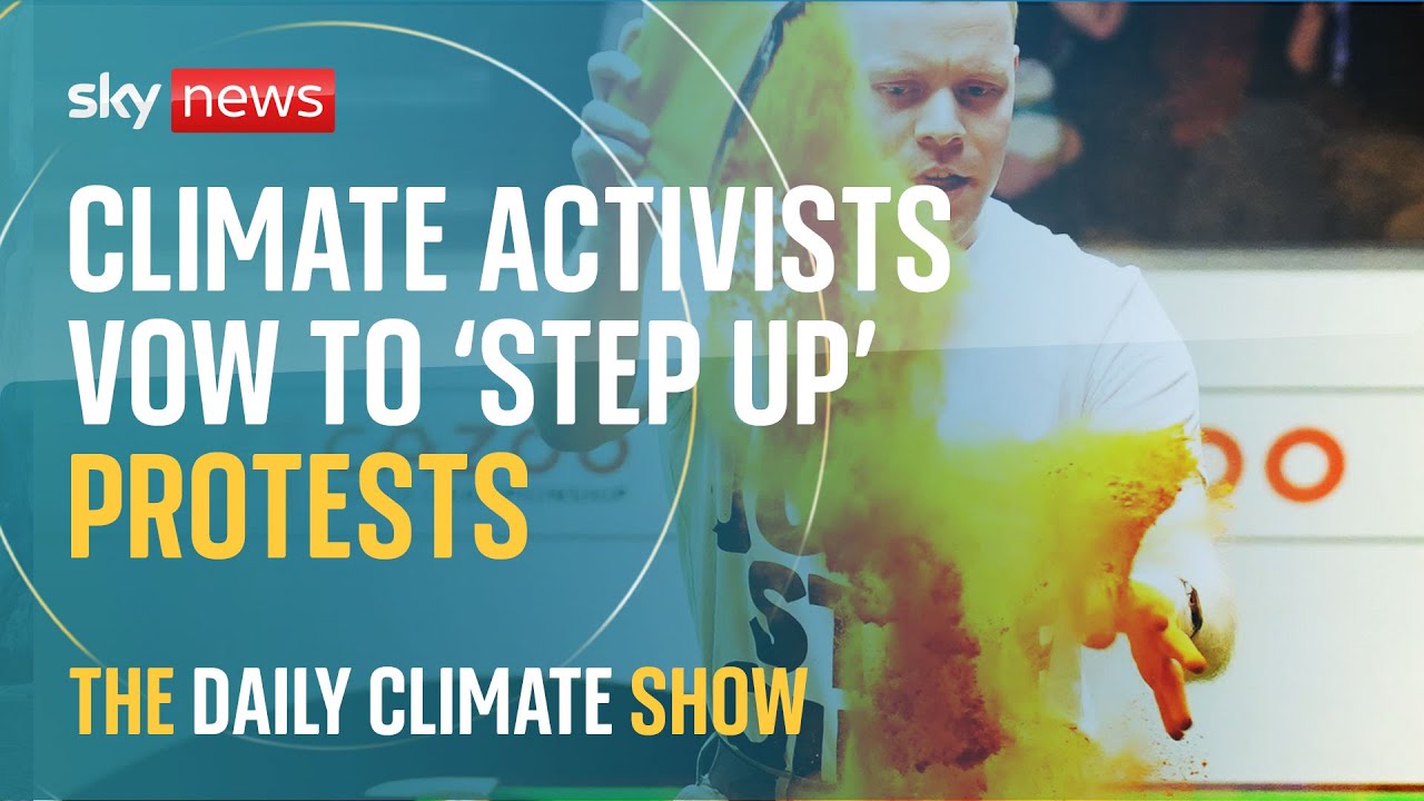 The Daily Climate Show: Environmental groups vow to 'step up' protests