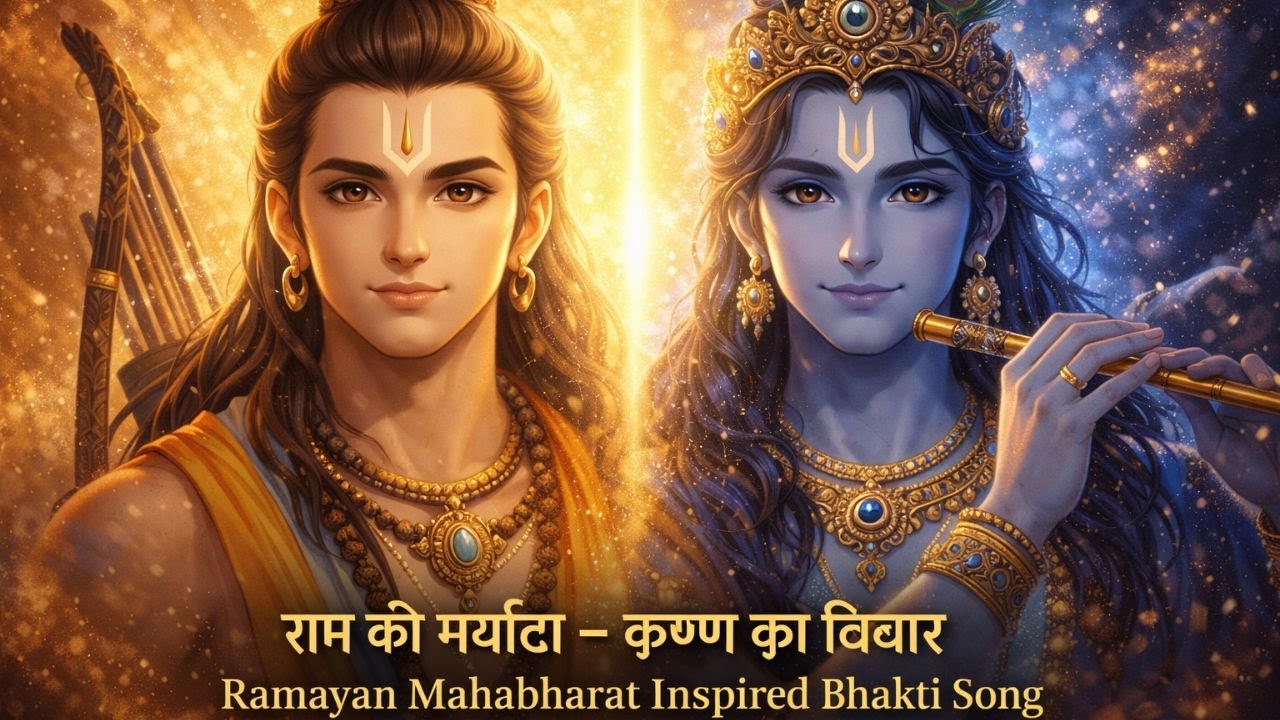 धर्म ही भगवान है 🔱 | Ramayan Mahabharat Inspired Bhakti Song