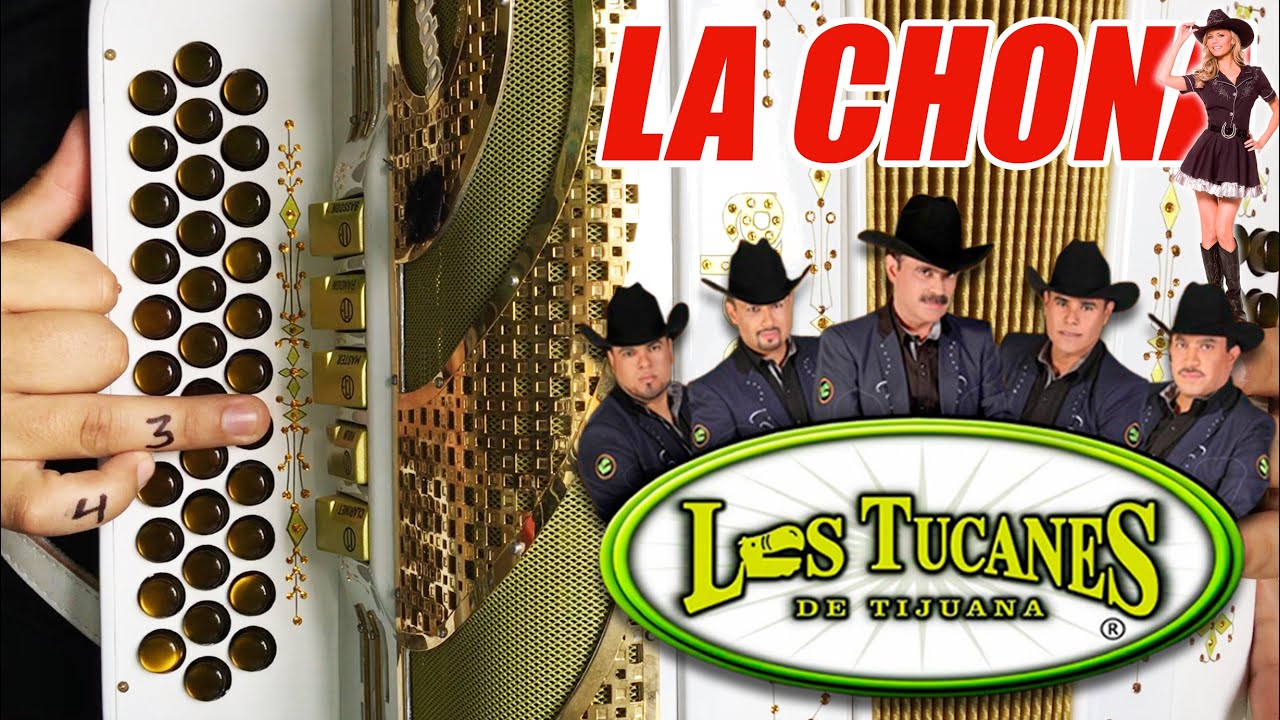La chona acordeon (Con adornos)