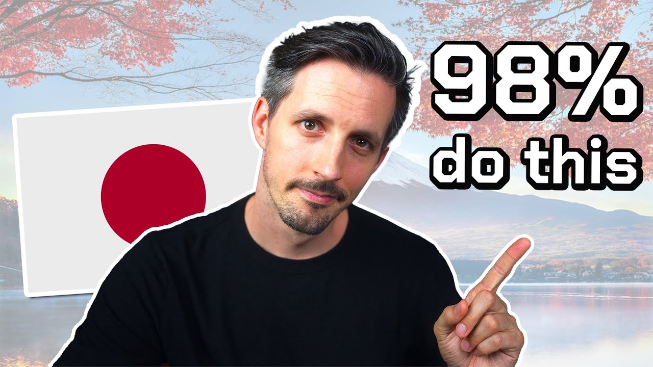 The biggest mistake in learning Japanese (and how to avoid)