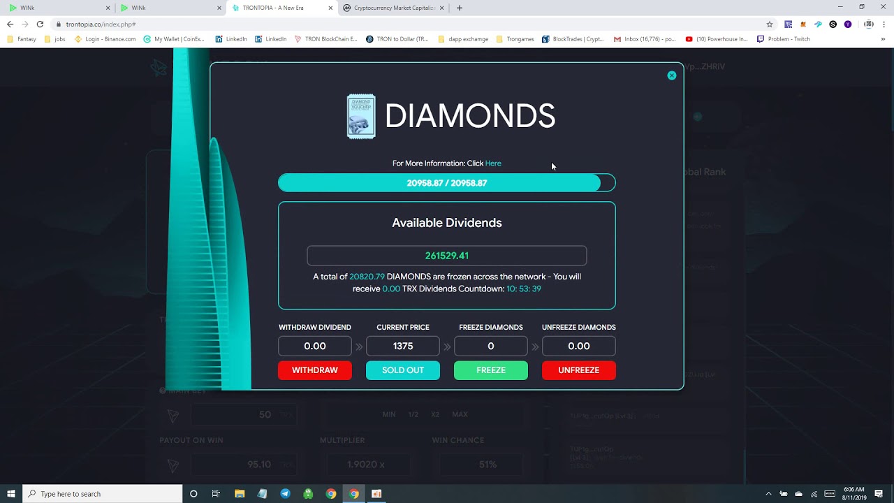 Wink aka Tronbet vs Trontopia, Learn which casino worth investing in!!!
