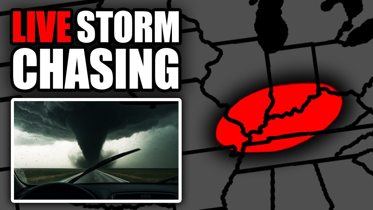 🔴LIVE CHASING Nocturnal Tornado Threat Across Tennessee Valley