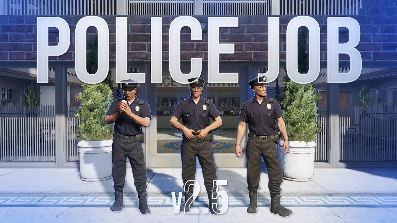 Advanced Police Job 2.5 [Update] | FiveM Script | pScripts