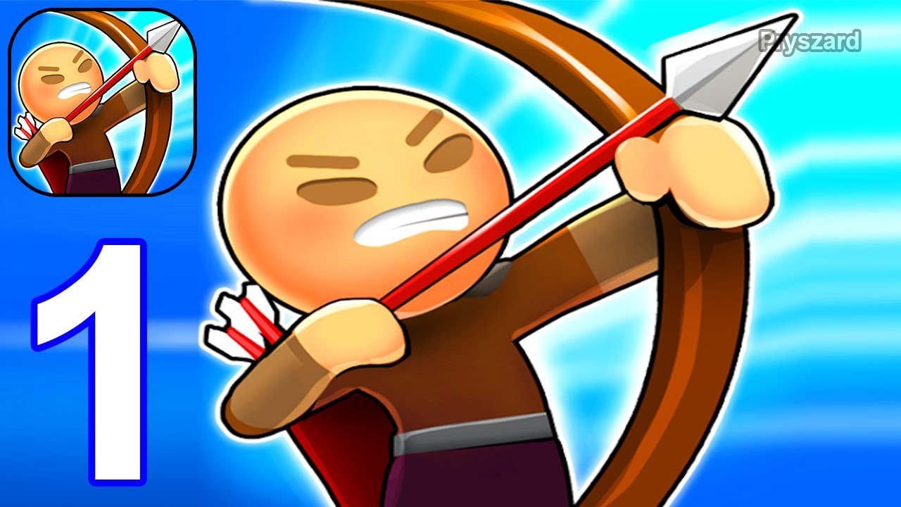 Archer Shooter 3D - Gameplay Walkthrough Part 1 Stickman Archer Shooter (Android Gameplay)