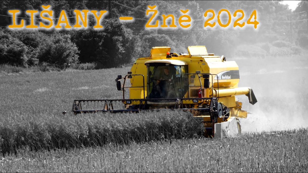 #LIŠANY - Žně 2024 (řepka)