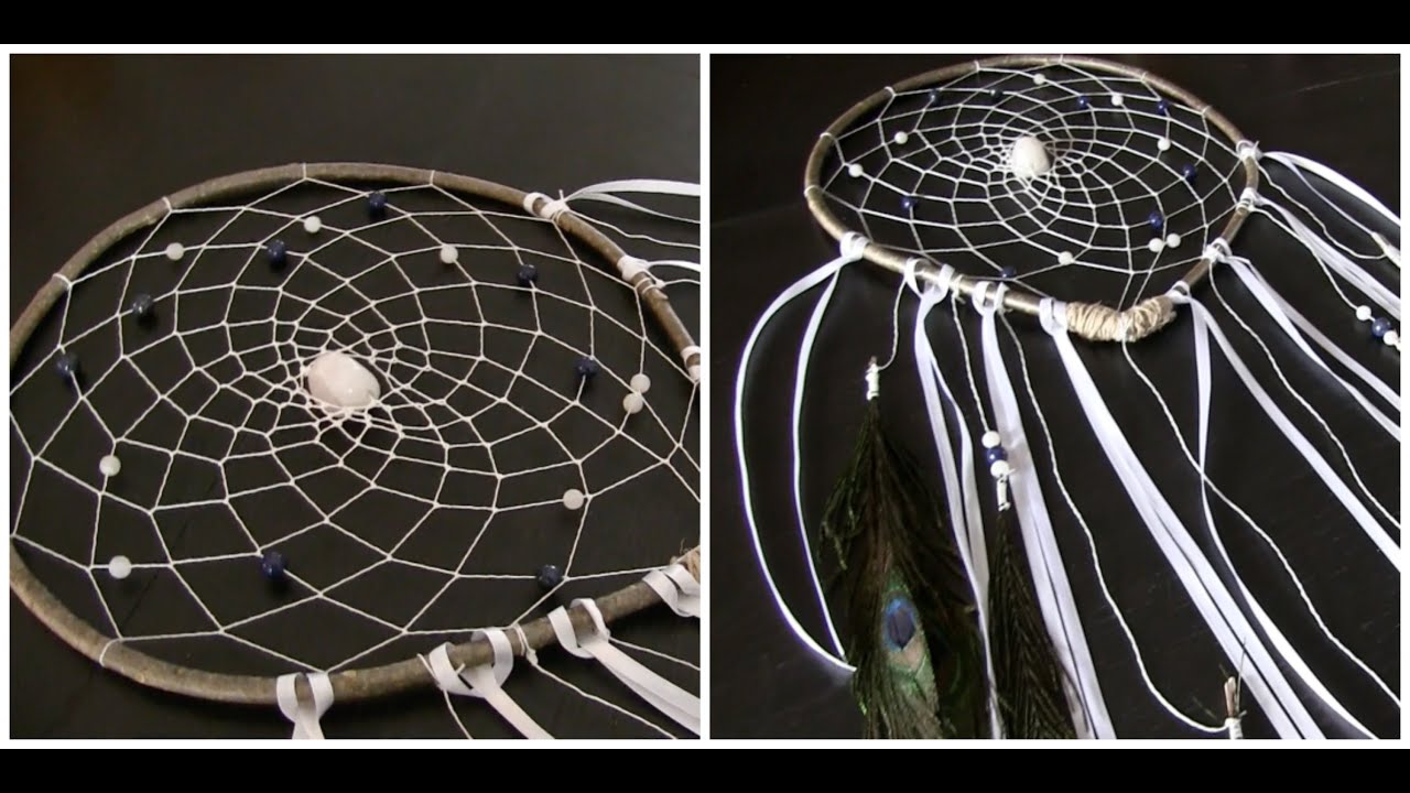 ** DIY SPIRITUEL ** Dreamcatcher ou Attrape rêves TUTO