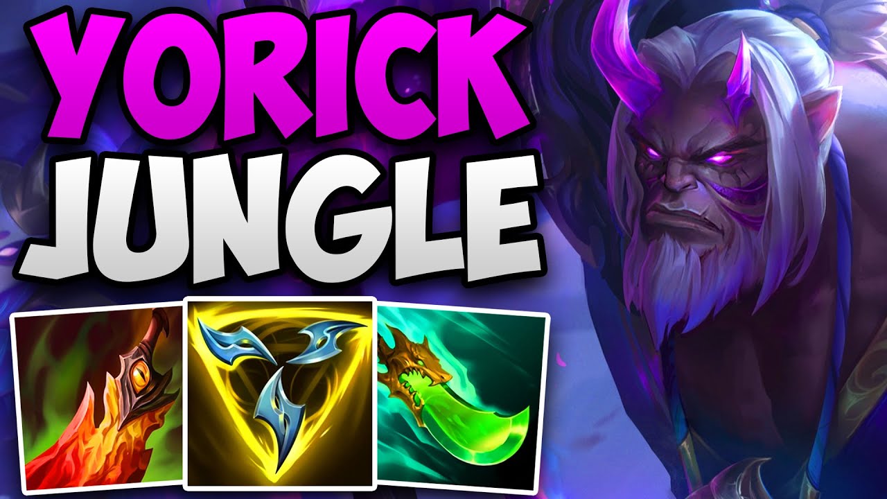 KOREAN CHALLENGER STOMPS WITH YORICK JUNGLE! | CHALLENGER YORICK JUNGLE GAMEPLAY | Patch 15.7 S15