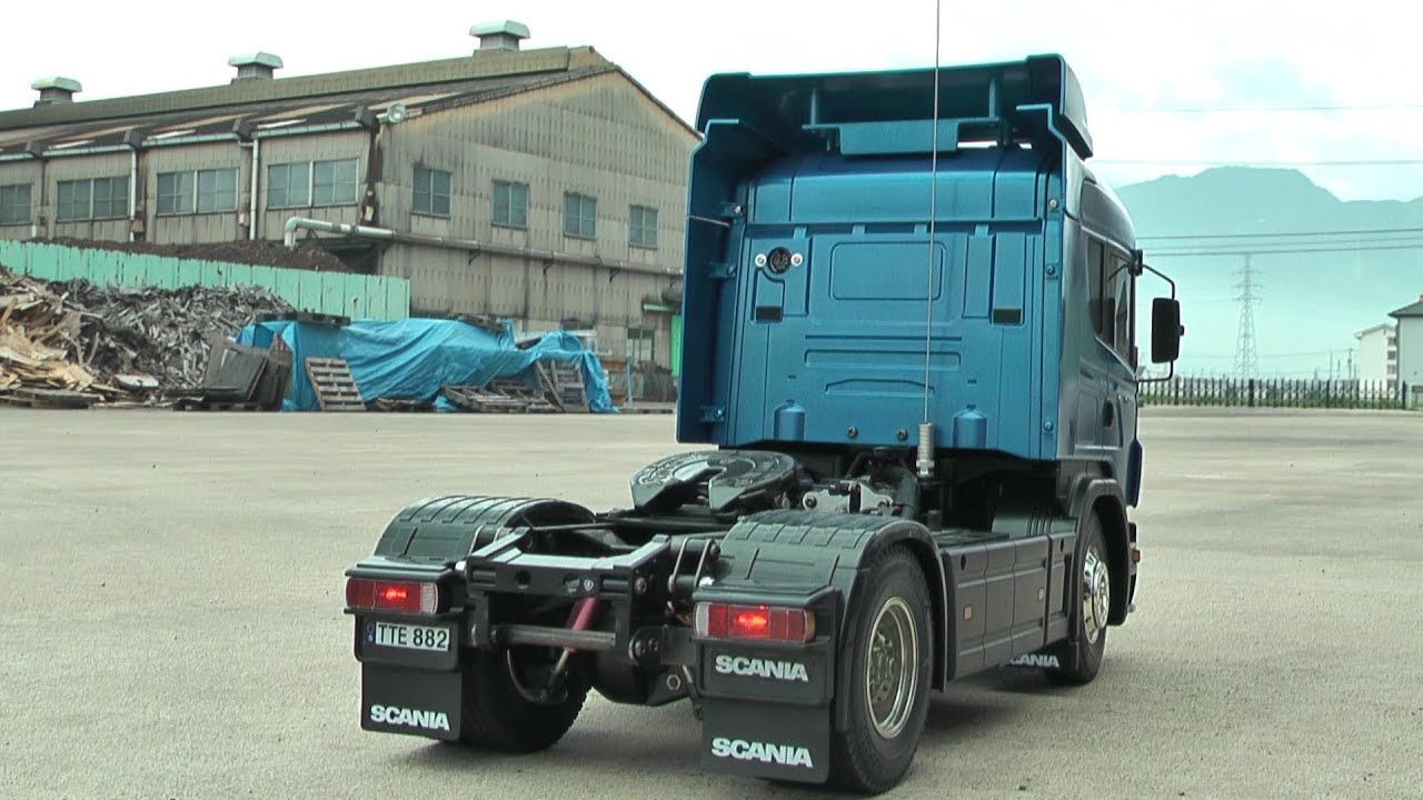 TAMIYA SCANIA R470 タミヤ スカニア トレーラー テストHD版