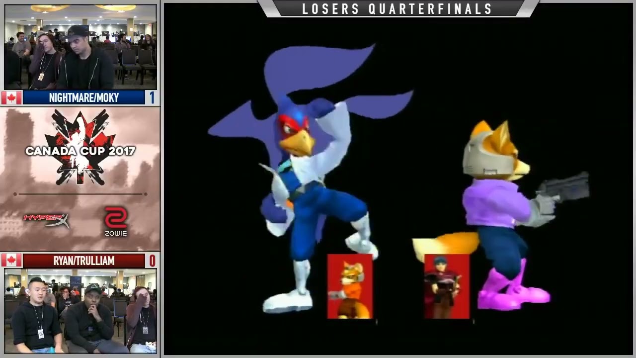 Canada Cup 2017 SSBM: Ryan Ford Trulliam vs. moky Nightmare Losers Quarters