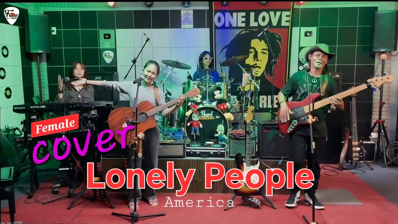 LONELY PEOPLE_(America) COVER_FEMALE Version by;Father & Kids