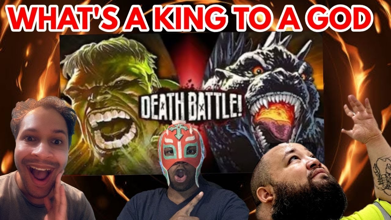 Hulk VS Godzilla | DEATH BATTLE! | Reaction!