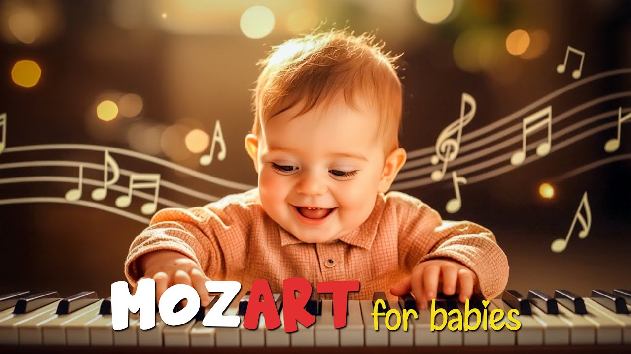 Mozart Effect Stimulates Your Baby's Cognitive Skills & Brain Development (Under 1 Year Old)