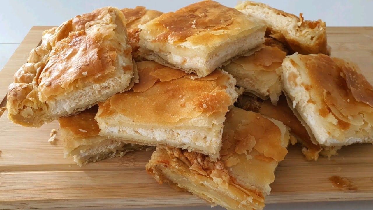 Σπιτικη Τυρόπιτα -Homemade Cheese Pie-Byrek Shtepie Me Djath #cheese #pie #homemade #byrek