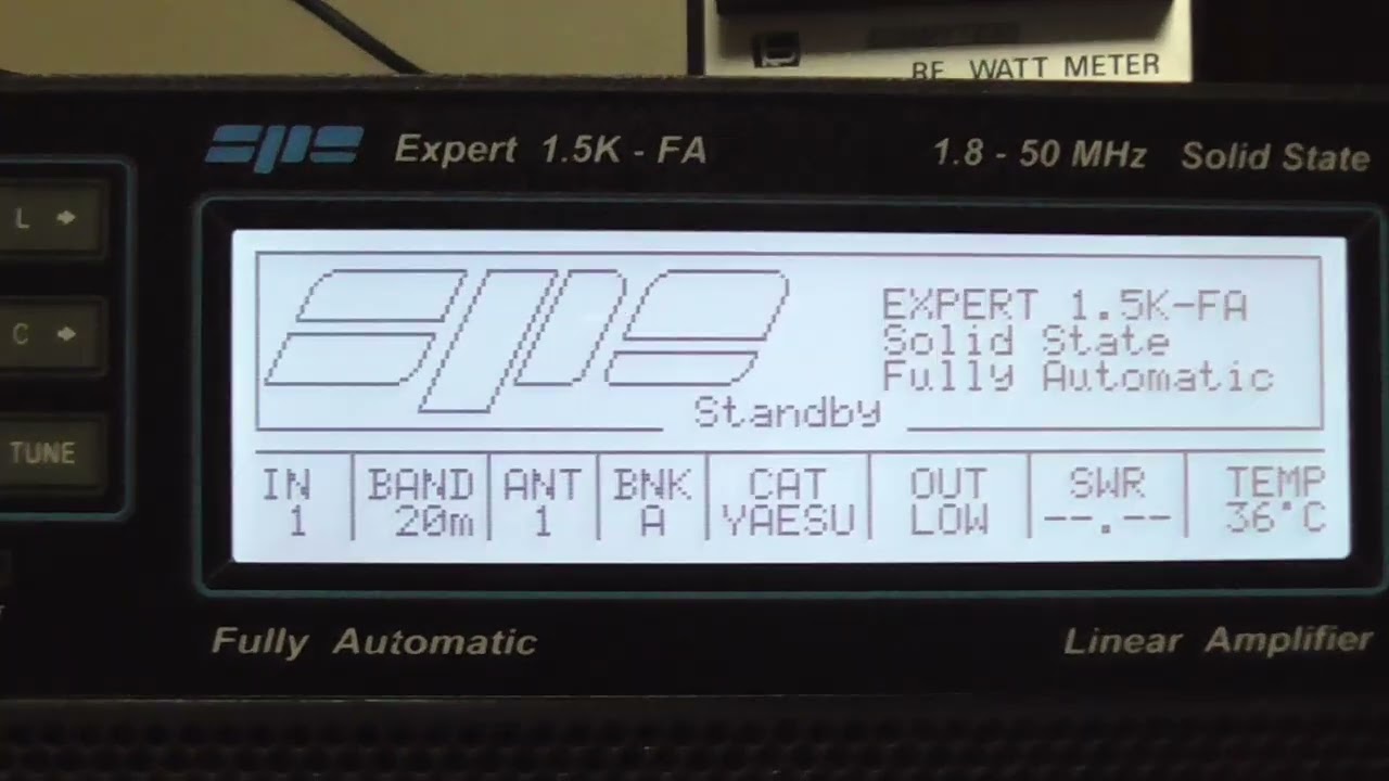 SPE EXPERT 1.5K-FA  OUT PUT POWER FAULT No7