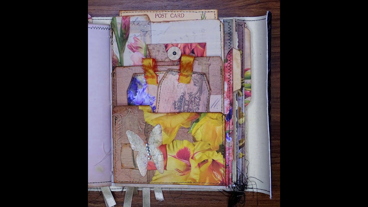 Gladioli Journal Part 4 #jjiioutwithabang #juliespapercraft #junkjournaling