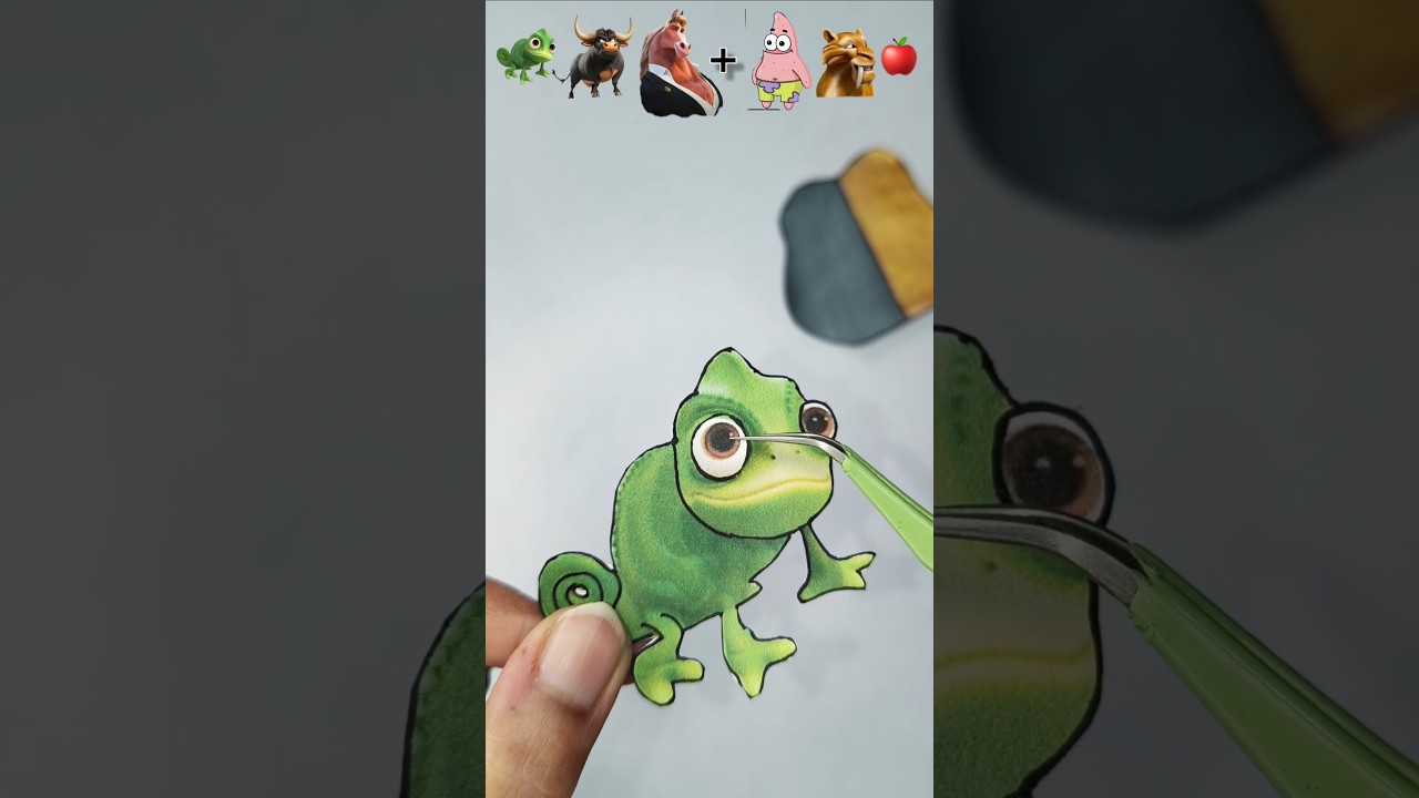 MCHorn Vs Yax from Zootopia 2 with emojimix! 